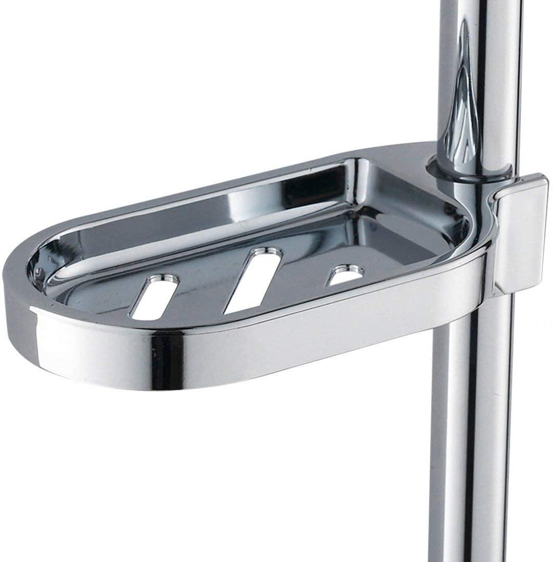 Home Decor Shower Rod Soap Rack Shower Soap Dish Clip On Soap Tray
