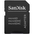 thumbnail image 2 of Adaptador de tarjeta de memoria SanDisk MicroSD a SD microsd-adapter Negro SanDisk, 2 of 2