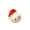 White, variant on Christmas Snowman Stuffed Animal, 5.91 Inch Cotton Snowman Plush Toys, Cute Santa Hat Pillow Figure Christmas Gifts for Holiday Decor Accent (White)