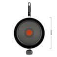thumbnail image 2 of Sartén T-fal Extra 34 cm Negro, 2 of 4