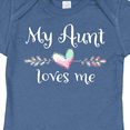 thumbnail image 4 of Inktastic My Aunt Loves Me Heart Boys or Girls Baby Bodysuit, 4 of 5