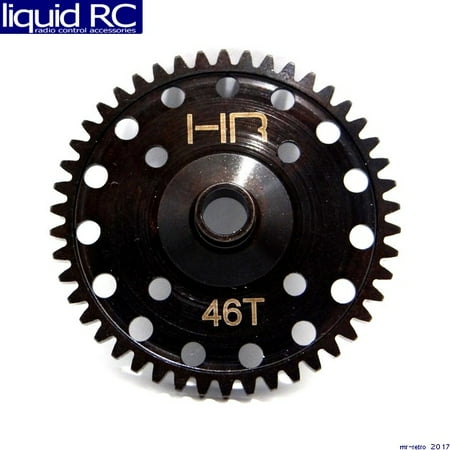 Heavy Duty Spur Gear - Hot Racing SAPC446 Heavy Duty Steel Spur Gear 46t 1.0m HPI and Hot Bodies