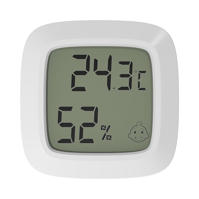 Indoor Hygrometer Thermometer Accurate Mini Humidity Monitor Desk Wall Magnetic Easy Install Electronic Temperature Humidity Meters for Home Greenhouse Cellar Office