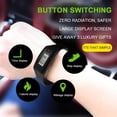 thumbnail image 4 of EstbridgeLed Pedometer Bracelet Wrist Calorie Counter 12/24H Time Display Walking Running Pedometer Multi-function Silicone Step Tracker for Adults, 4 of 10