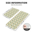 thumbnail image 2 of Yiaed Watercolor Bright Sunflowers Kitchen Rugs Sets of 2 Kitchen Mats Cushioned Anti Fatigue Kitchen Rug Tapetes Para Cocina for Sink,Laundry Room, 2 of 6