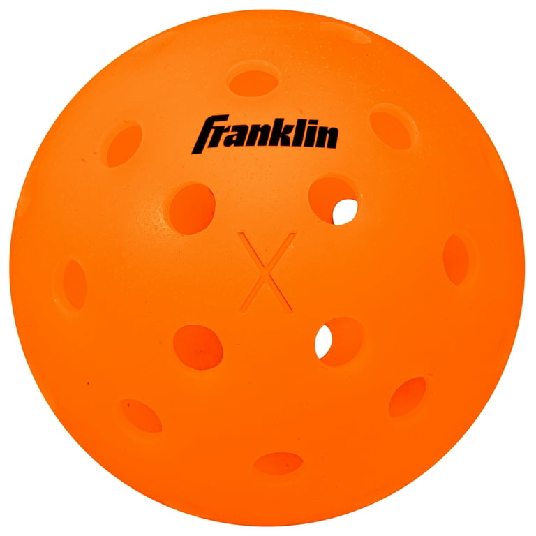 Franklin Sports X-40 Outdoor Pickleballs, Lava, 12 Pack - Walmart.com
