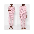 thumbnail image 2 of Michellecmm  Women Christmas Pajamas Set Candy Cane/Elk Print Shirt and Pants, 2 of 9