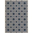 thumbnail image 1 of Safavieh Courtyard Navy Indoor Outdoor Rug - 8' x 11', 1 of 3