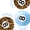 Blue Brown, variant on Castle Fairy Vintage Billiards Twin Comforter Sets 2pcs, Leopard Print Billiards Bedding Set, Pink Brown Black,1 Comforter and 1 Pillowcase