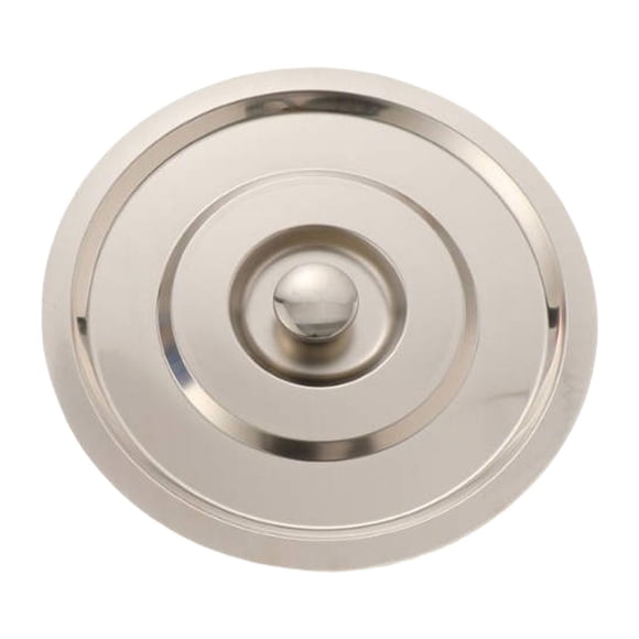 Tapa universal para sartén, portátil, de acero inoxidable, resistente al calor. 10 pulgadas