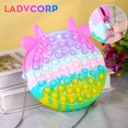 thumbnail image 2 of Pop Shoulder Bag Fidget Toys , Rainbow Simple Pop Fidget Bag Toy, 2 of 4