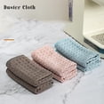 thumbnail image 4 of Microfiber kitchen cleaning cloth thick rag waffle woven dishcloth absorbs waterBlue, 4 of 4