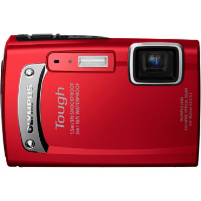 Olympus Tough TG-310 14 Megapixel Compact Camera, Red - image 2 of 4
