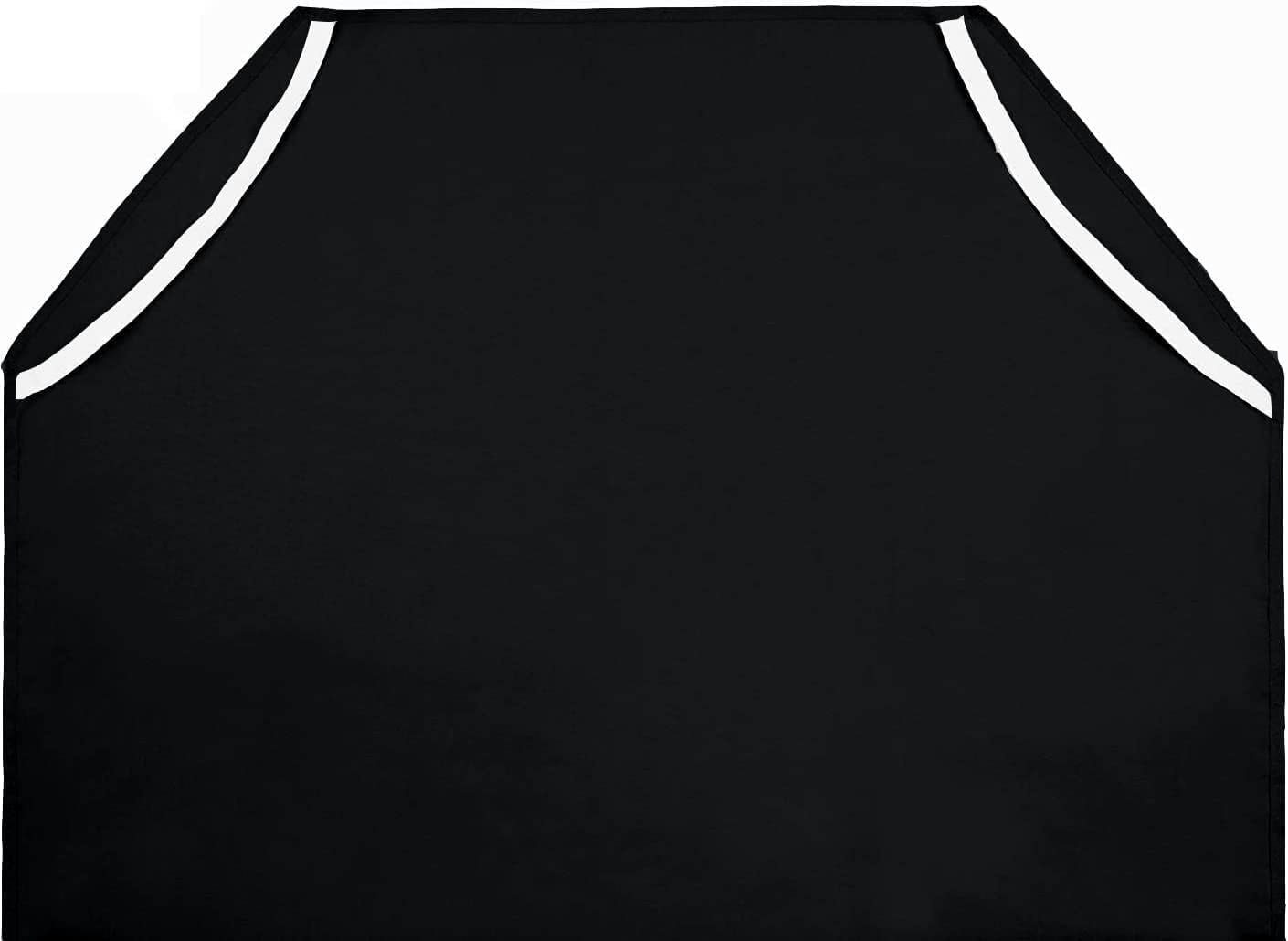 Easy Bedding 100% Microfiber Preschool/Daycare Cot Sheets,Toddler Fitted with 4 Elastic Corners Loops - Pack of 36 - Black Solid (23" W X 52" L)