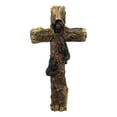 thumbnail image 3 of Ebros Rustic Western 3 Playful Climbing Black Bears Wall Cross Decor 14.25" H, 3 of 8