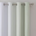 thumbnail image 4 of Cortinas Estelar Textiler, 132 x 260 cm, color verde salvia degradado, opacas, 4 of 9