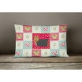 thumbnail image 3 of Carolines Treasures CK5901PW1216 Yorkshire Terrier 2 Love Canvas Fabric Decorative Pillow, Red, 12H x16W, multicolor, 3 of 3