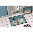 thumbnail image 4 of Silver Chocolate Shih Tzu Kitchen Scene Indoor or Outdoor Mat 18x27 CK7790MAT, 4 of 4