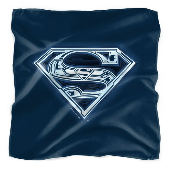 Superman Cyber Shield Bandana (21 in x 21 in)