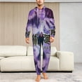 thumbnail image 2 of Jujutsu Kaisen Unisex Onesie Pajamas Zipper Jumpsuit Hooded One Piece Sleepwear for Family Mens Womens, 2 of 7