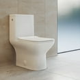 thumbnail image 5 of Carre One-Piece Square Toilet Dual-Flush 1.1/1.6 gpf, Touchless, 5 of 15