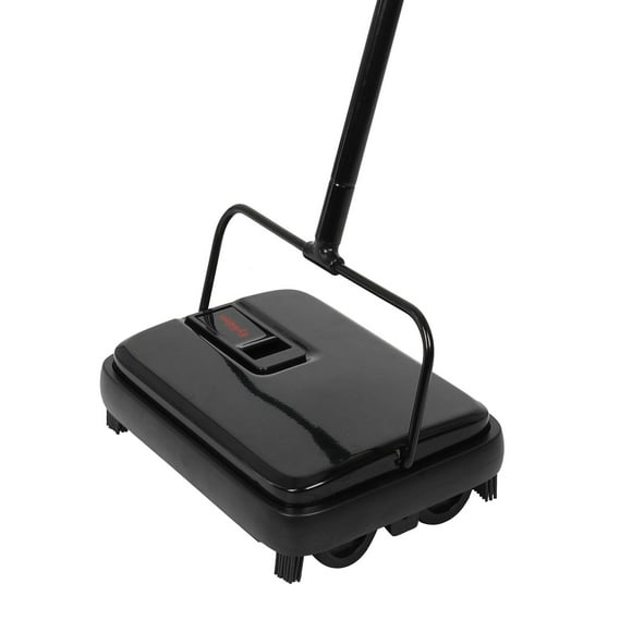 Eyliden carpet Sweeper, Mini Size Lightweight Hand Push carpet Sweepers - No Noise, Non-Electric - Easy Manual Sweeping, Automatic compact Broom Only for carpet cleaning