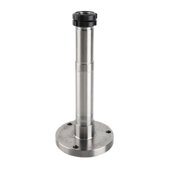 Machine Tool Spindle, Mini Lathe Spindle Fine Processing 2 Locking Nuts for MX 180D 7x12 8x14 Lathes