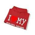 thumbnail image 4 of I Love My Polish Hound Dog Breed Graphic Hoodie Sweatshirt, Sizes S-5XL, 4 of 9