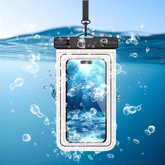 Waterproof Phone Pouch,Touchscreen Compatible Phone Bag,Outdoor Travel Swimming Phone Case,Secure Sealed Waterproof Holder,Universal Smartphone Protection Pouch,Beach Hiking Phone Storage Bag