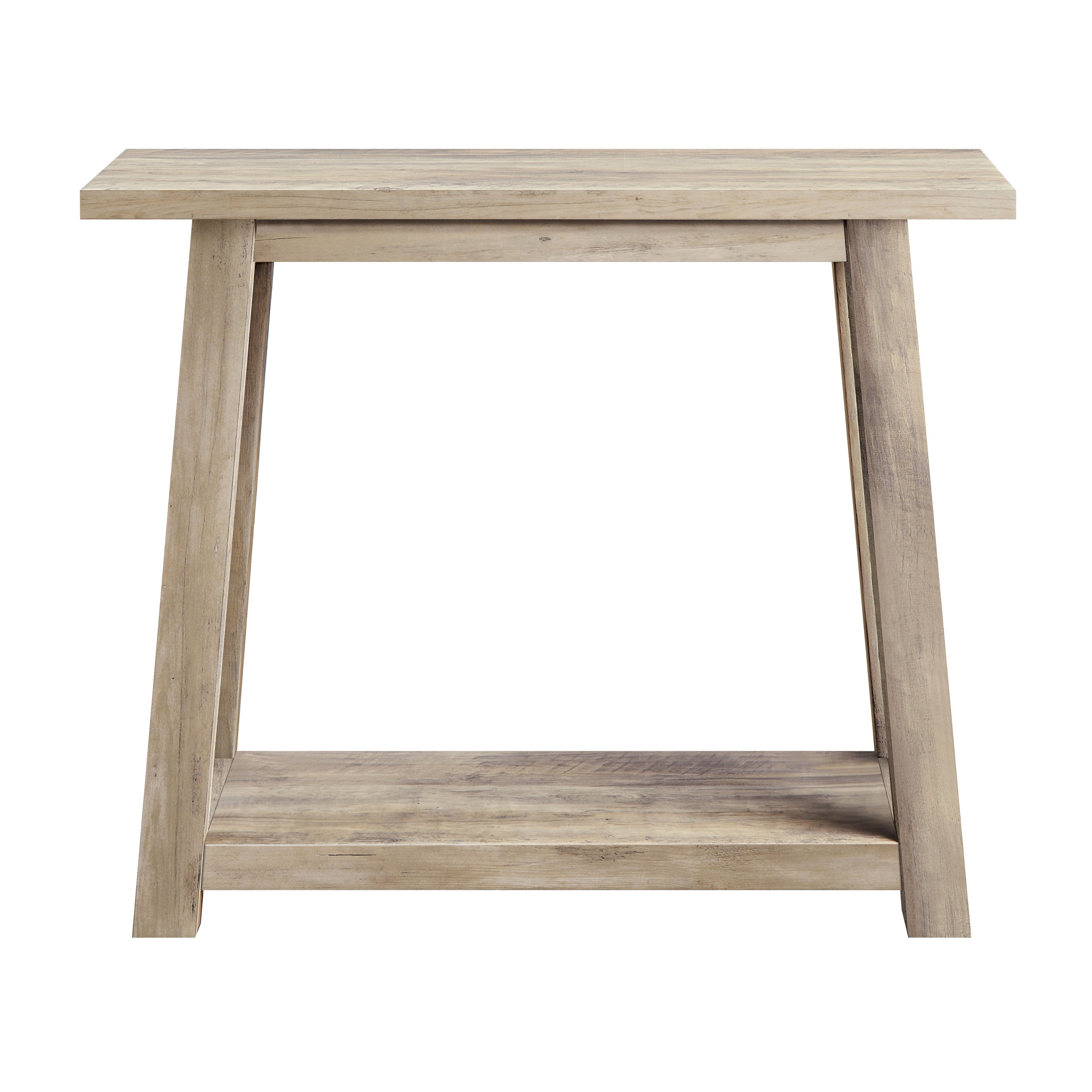 36 Inch Modern Console Table, Multilevel Wood Shelves, Gray and White - On  Sale - Bed Bath & Beyond - 37768595