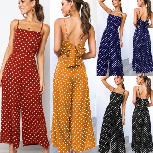 orange sleeveless jumpsuit
