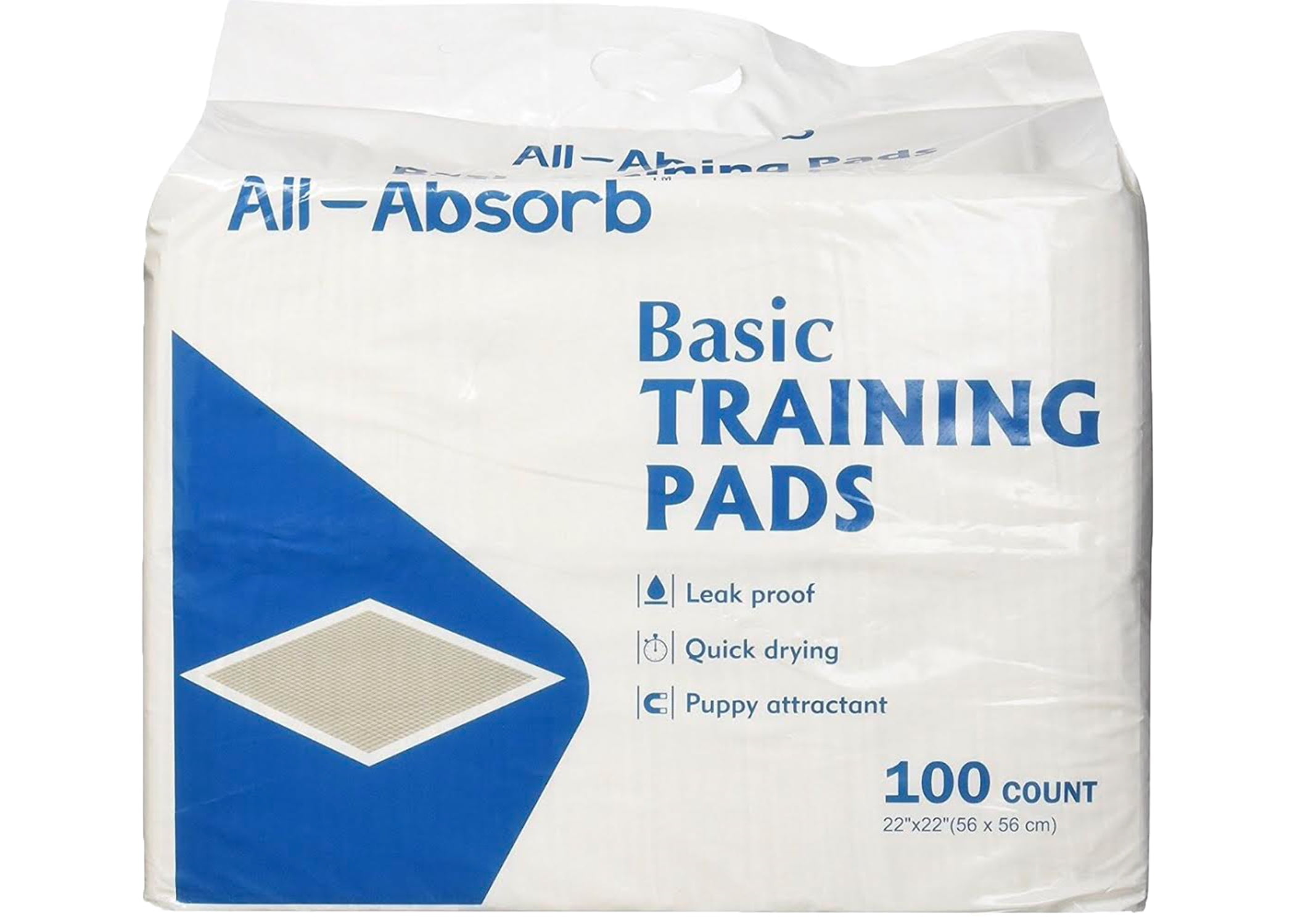 Basic Training Pads, 22"x22", 100 ct