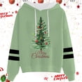 thumbnail image 1 of WILLBEST essentials Chandail à Capuchon pour Femmes et Hiver à la Mode Imprimé Arbre de Noël Chandail à Capuchon à Cordon Chandail à Capuchon stark industries, 1 of 3