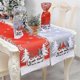 thumbnail image 5 of Red Christmas Tablecloth Xmas Decoration Supplies Fabric Table Runner Christmas Table Decoration, 5 of 5