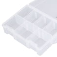 thumbnail image 3 of YAHHU Small Parts Organizer 7 Grids Clear Storage Box PP Plastic Compartment Storage Container with Removable Divider, 3 of 6