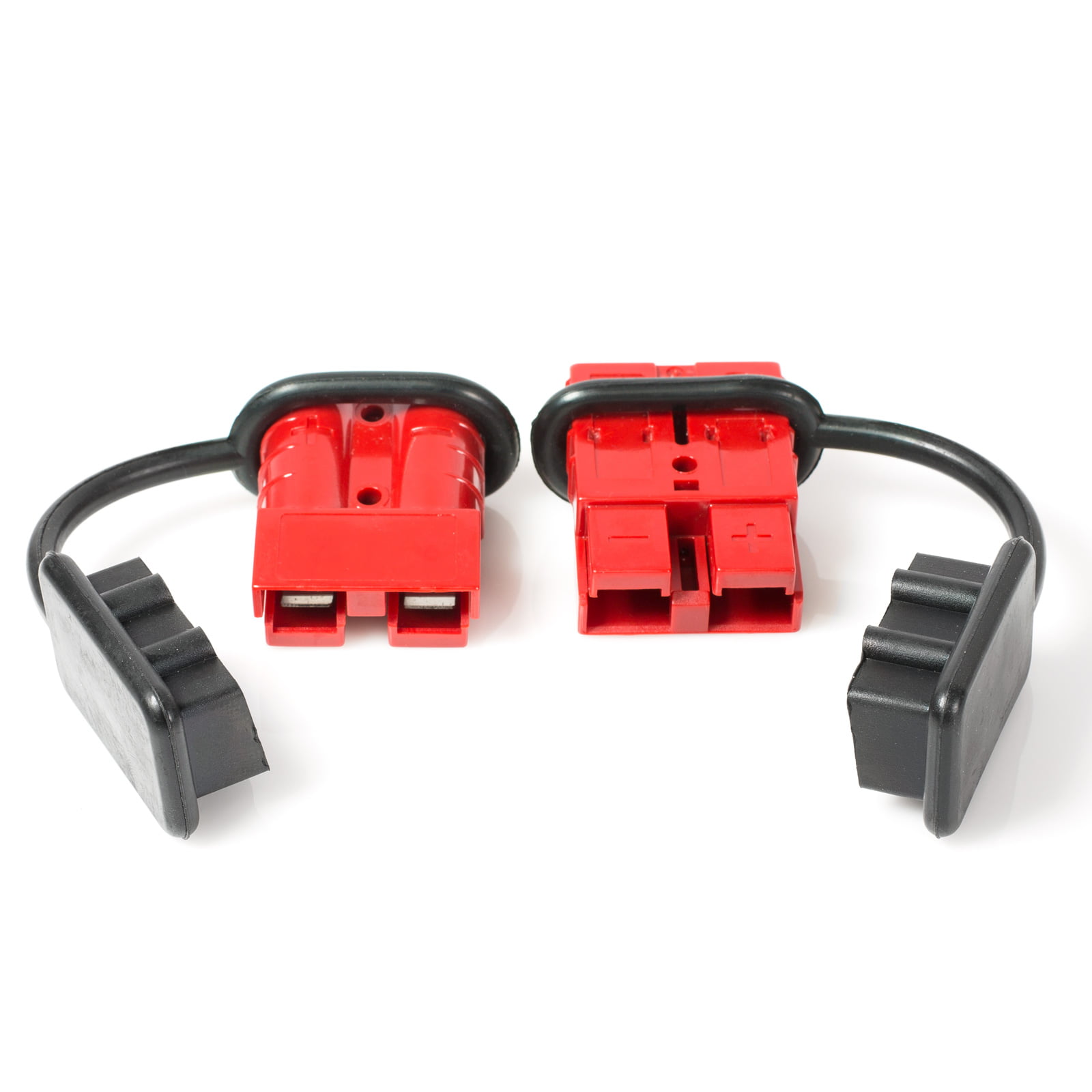 Battery Quick Connector Kit 50a 8awg Plug Connect Disconnect Winch Trailer 4pcs