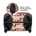 thumbnail image 4 of Lsque Dachshund Couple Printed Luggage Cover, Travel Luggage Protector,Scratch and Dirt Resistant, Fits 18-32 Inch Luggage - Medium, 4 of 9