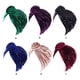 thumbnail image 5 of Qarigey Hijab con nudo de turbante, pañuelo para la cabeza con cuentas, Color sólido, elástico, a la moda, accesorios para el cabello, gorro caqui Type3 NO3 Qarigey AP011269-05B, 5 of 6