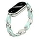 thumbnail image 1 of Correa Para Xiaomi Mi Band 8/9, Acero Inoxidable y Cuero, Resistente Al Agua, Unisex, 1 of 4