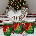 thumbnail image 6 of kladzum Christmas Party Tableware 16pc Disposable Cups 3-inch Christmas Paper Cups Set, Party-Themed Paper Cups Set for Kitchen Dinner Table, Holiday Party Decor, 6 of 6