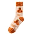 thumbnail image 2 of Lumtrix Fuzzy Socks For Women Men Cozy Winter Fluffy Slipper Socks Fall Soft Plush Warm Thick Socks For Sleeping, Lounge & Home Wear, Cute Thanksgiving Holiday Gifts C One Size, 2 of 4