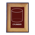 thumbnail image 1 of Mathematical Geometric Space Cylinder Photo Frame Exhibition Display Art Desktop Painting, 1 of 3