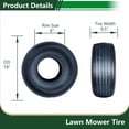 thumbnail image 5 of Hi-Run SU08 18X8.50-8 2PR Light Duty Lawn and Garden Tire, 5 of 7