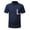 Navy, variant on Henley Shirts for Men Cotton Linen Button Up T Shirts Slim Fit Short Sleeve Workout T-Shirt Lightweight V Neck Tee Tops with Pocket Summer Beach Hippie Tshirts White XL