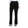 thumbnail image 2 of Motion By Barco MOP001 Women's Four Pocket Cargo Side Inset Drawcord Scrub Pant Black SP, 2 of 2