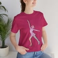 thumbnail image 2 of Ice skating t-shirt, Figure skating tee, Winter sports tee, Skate lover tee, 2 of 2