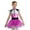 Hot Pink, variant on Aislor Kids Girls Alien Shiny Metallic Sequins Dance Leotard Tutu Dress Cosplay Party Fancy Costume Blue 8