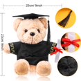 thumbnail image 3 of Oso de peluche de la clase ZJoey de 2024 con gorra de graduación, 3 of 7