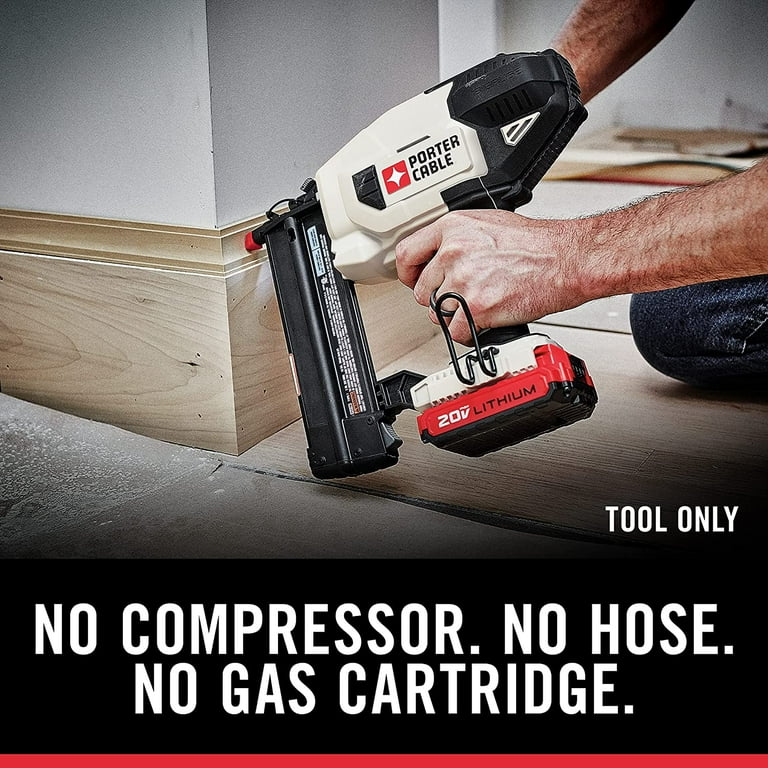 PORTER CABLE PCC790B 20V MAX Lithium-Ion 18GA Brad Nailer (Bare Tool / Battery Sold Separately) PORTER CABLE PCC790B 20V MAX Lithium-Ion 18GA Brad Nailer (Bare Tool / Battery Sold Separately)