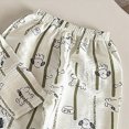 thumbnail image 5 of NOLDARES Toddler Boys Planet Pajamas Dinosaur Cotton Kids Truck 2 Piece Train Kids Pjs Fall Winter Sleepwear Clothes Set 6-24 Months 2t 3t 4t 5t 6t 7t 8t 9t Children,Dark Green,6-12 M, 5 of 5